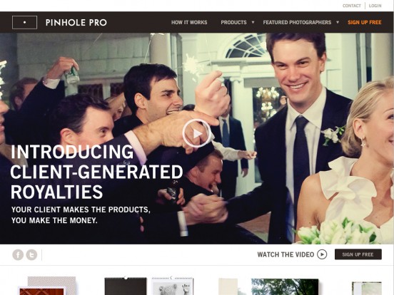 Pinhole Pro: Client Generated Royalties for Photographers