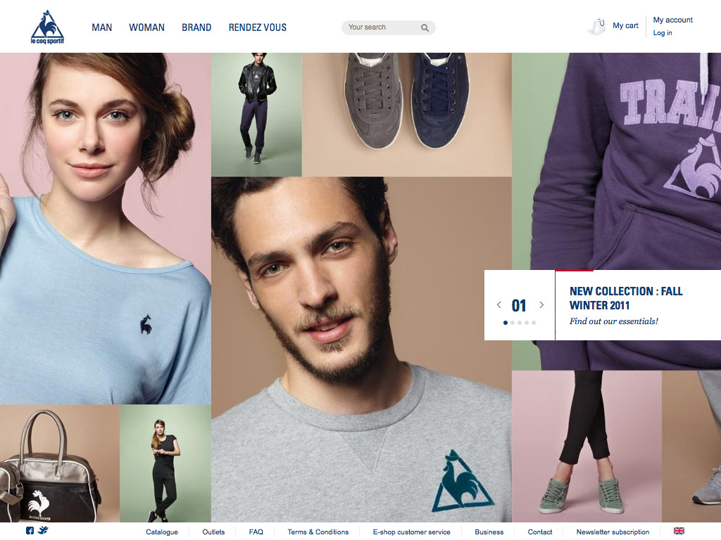Le coq sportif, sports shoes, clothing and accessories since 1882 – lecoqsportif homepage