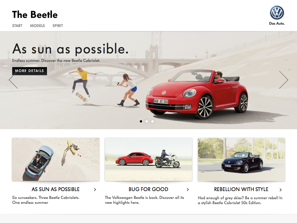All about the Volkswagen Beetle.