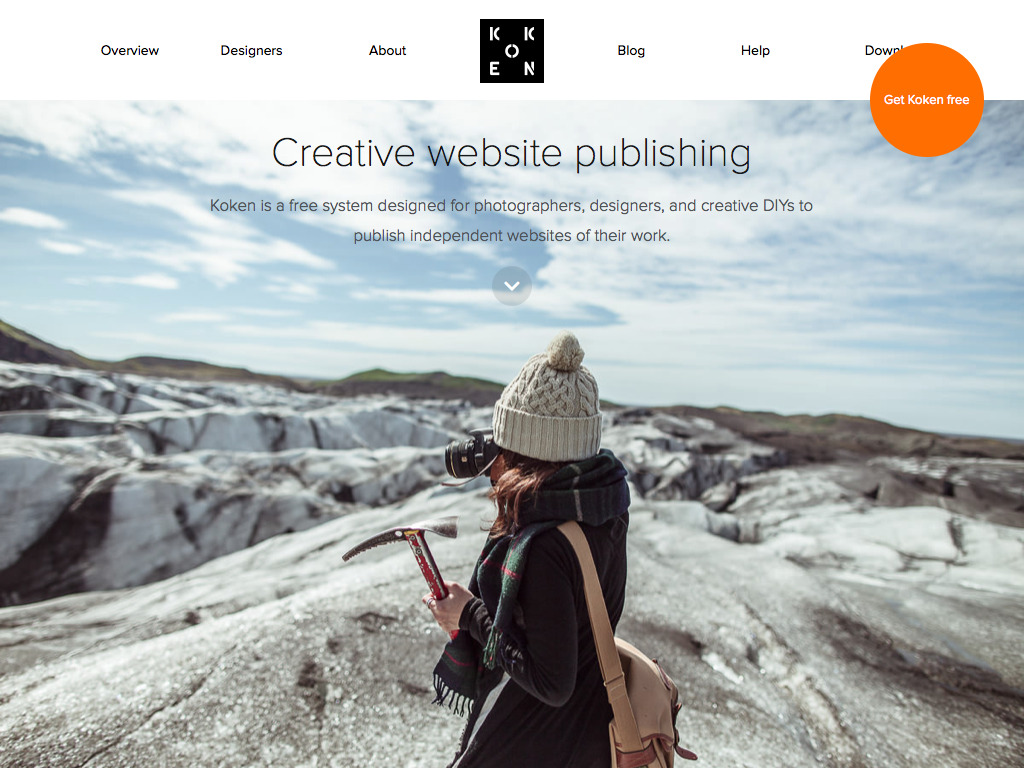 Koken – Creative website publishing