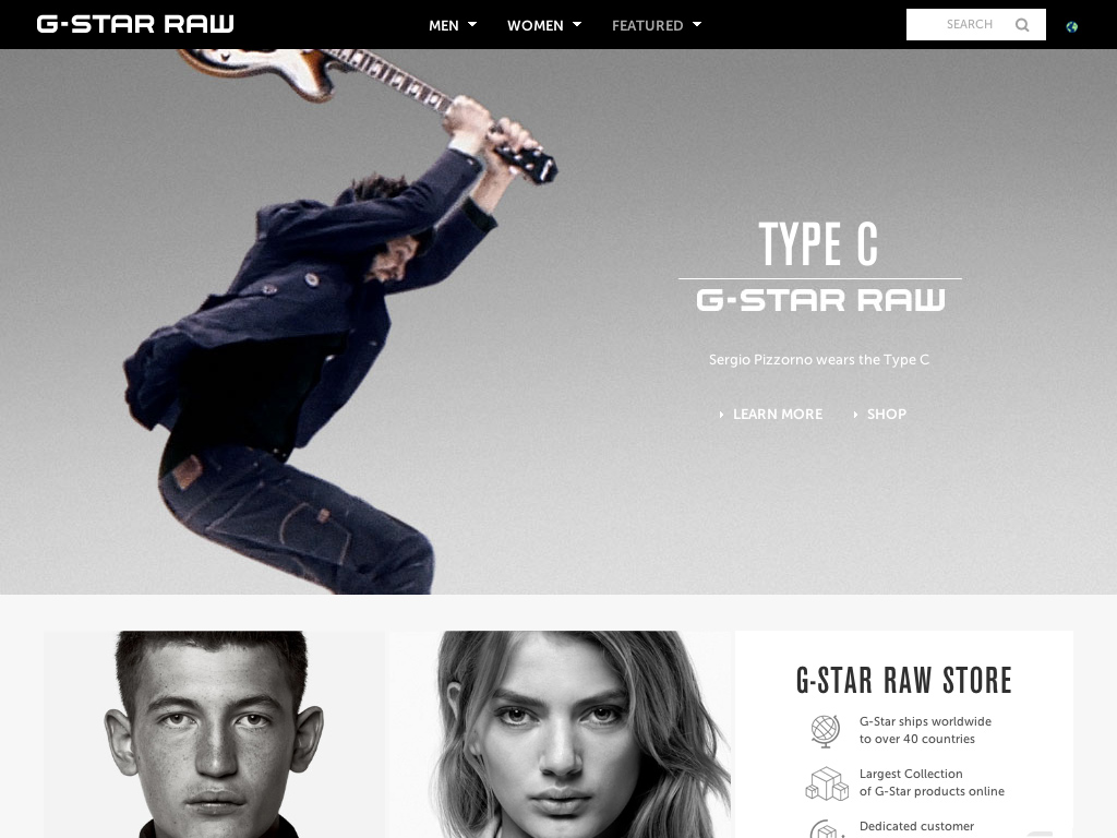 G-Star RAW DENIM | The Official Online Store