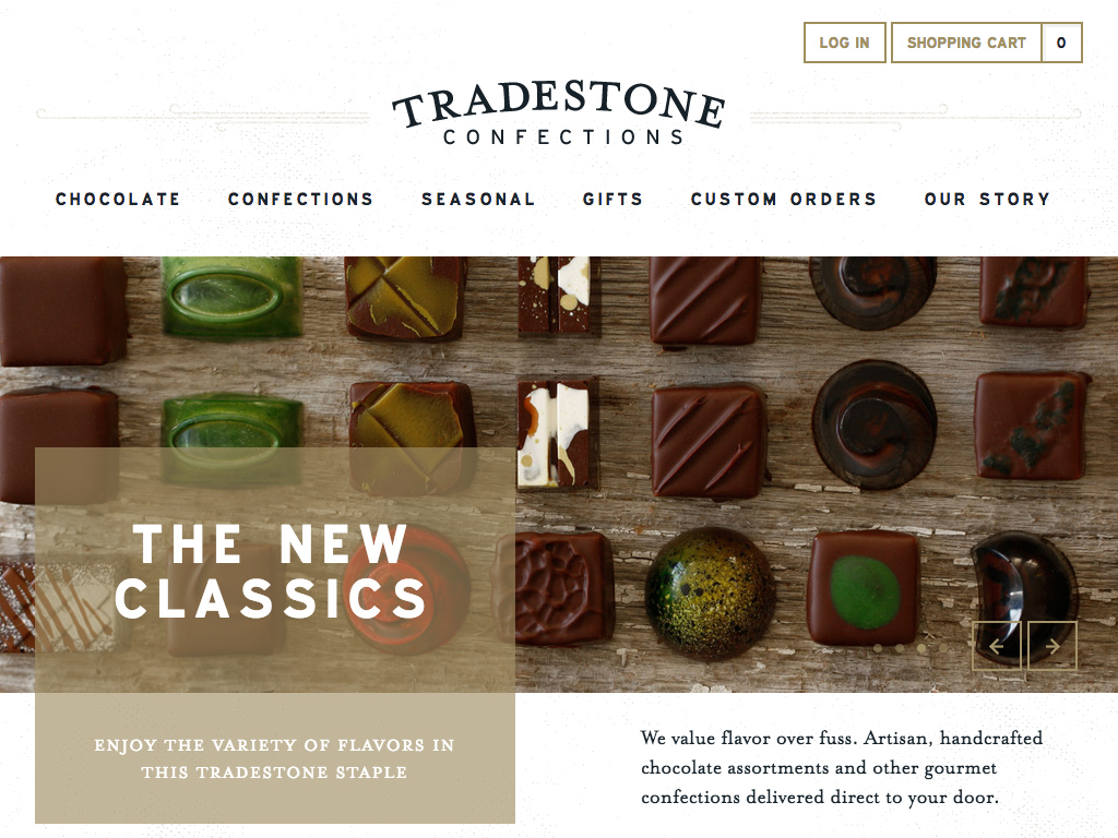Handcrafted chocolates and other gourmet confections – Tradestone Confections