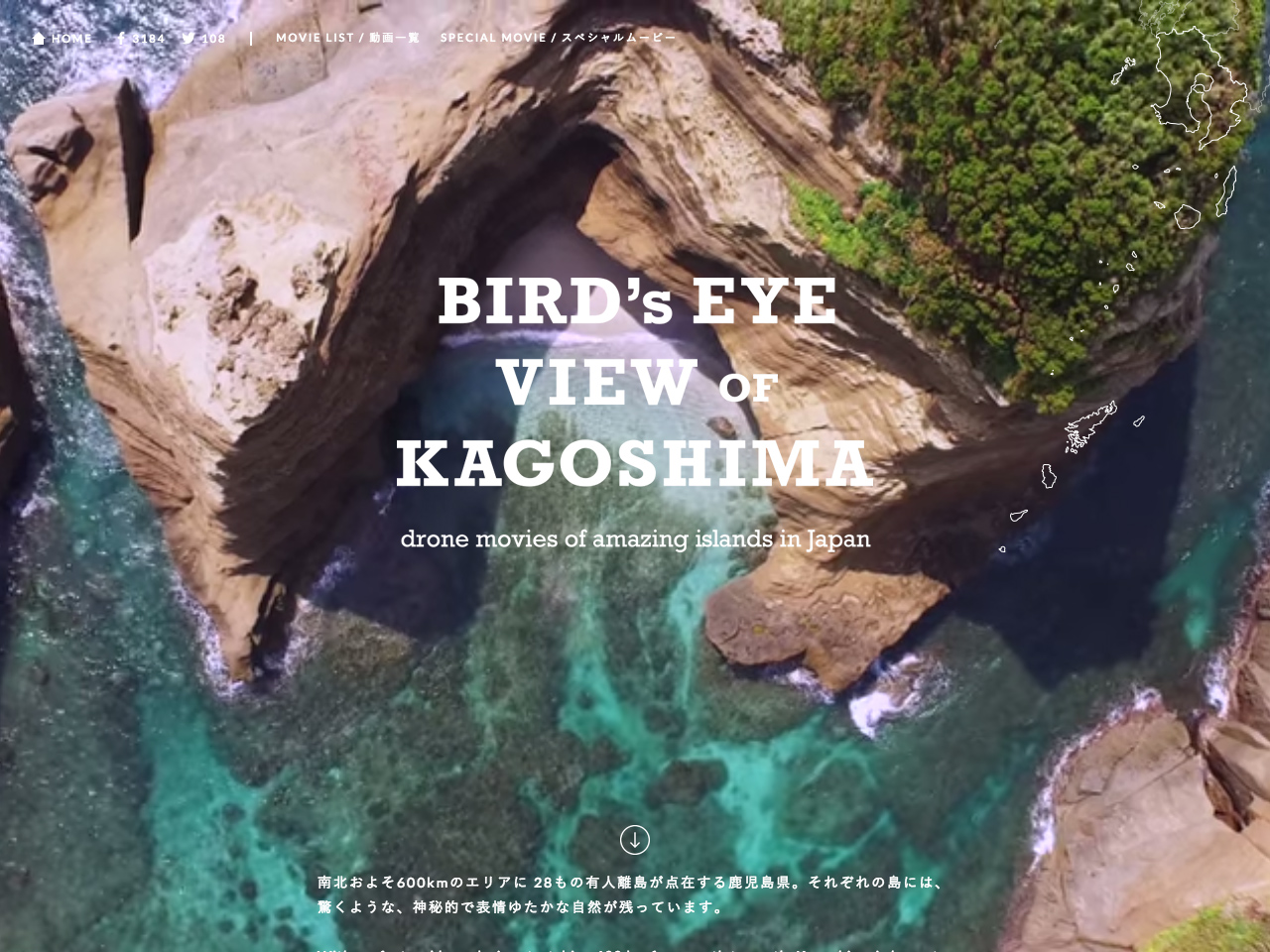 BIRD’S EYE VIEW OF KAGOSHIMA