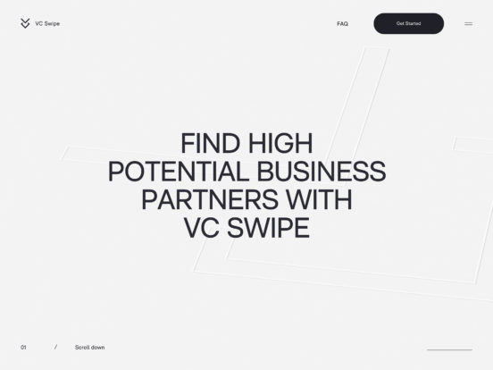 VC Swipe – The future of fundraising
