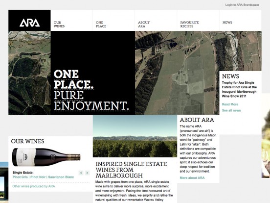 ARA single-estate wines from Marlborough | ARA