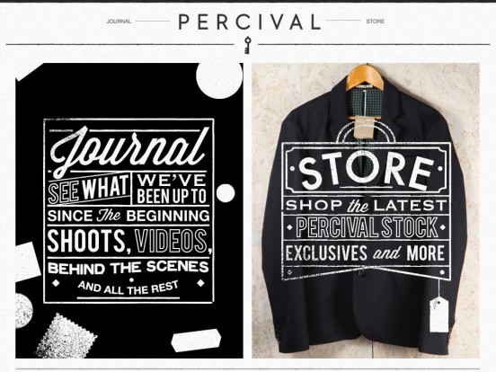 Percival Clothing | Welcome