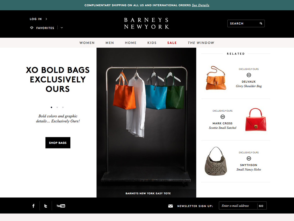Barneys New York: Luxury Designer Handbags, Shoes and Clothing