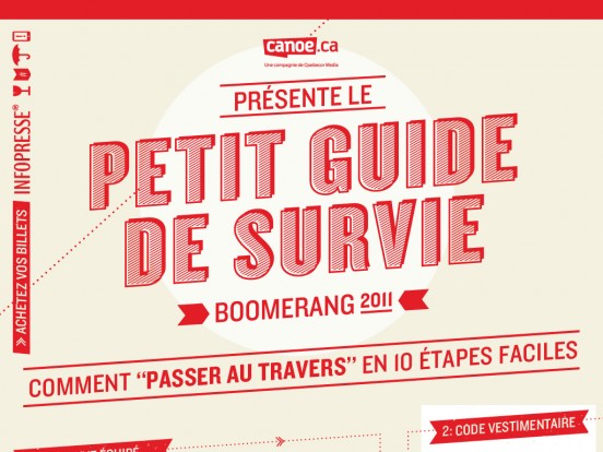 Petit Guide de Survie – Boomerang 2011