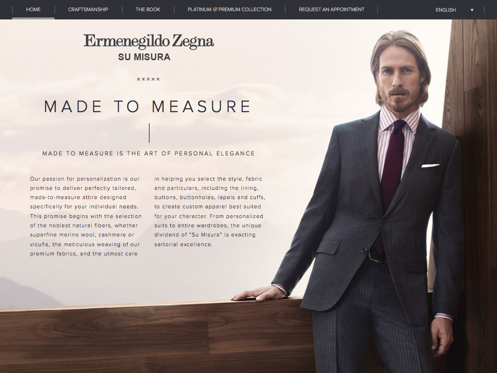 Ermenegildo Zegna – Made to Measure