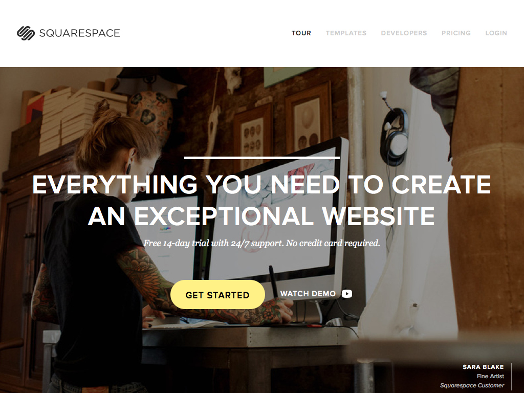 Build a Website – Squarespace 6