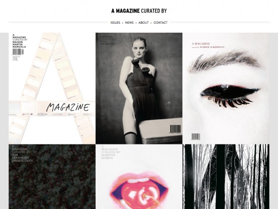 A MAGAZINE curated by