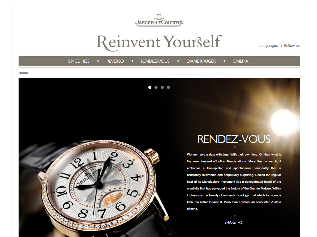 REINVENT YOURSELF –  Jaeger-LeCoultre
