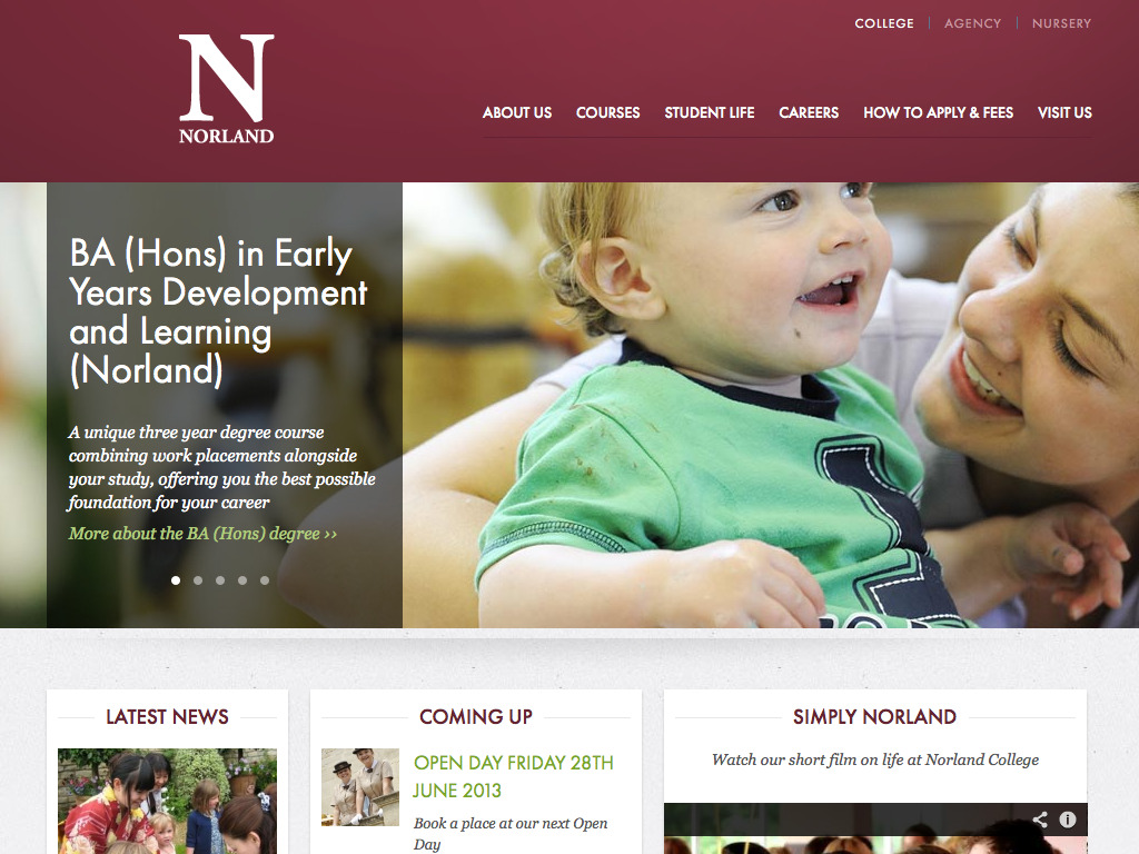 Welcome to Norland College – Early Years Training | Norland College