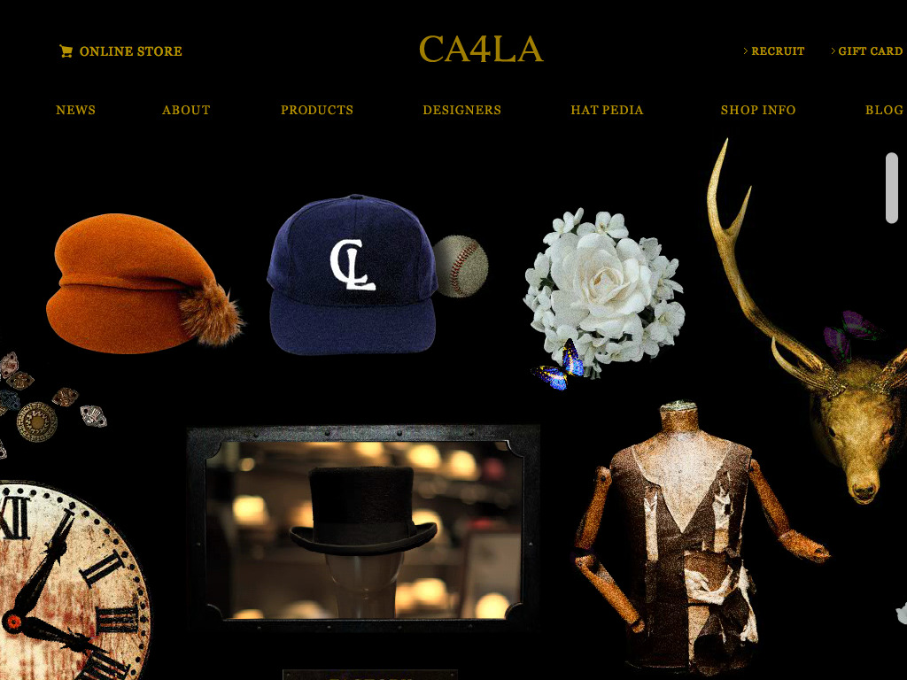 CA4LA（カシラ） | CA4LA（カシラ）は帽子文化を世界に発信します