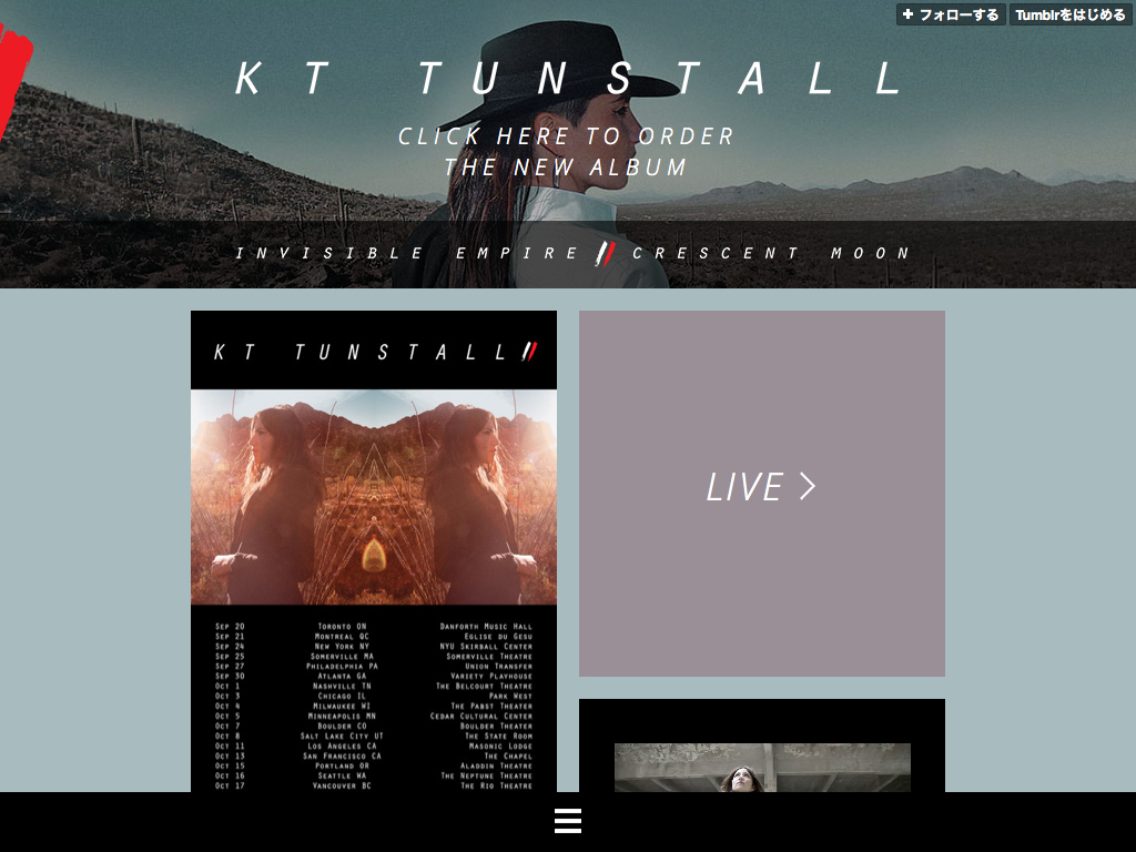 KT Tunstall – Official