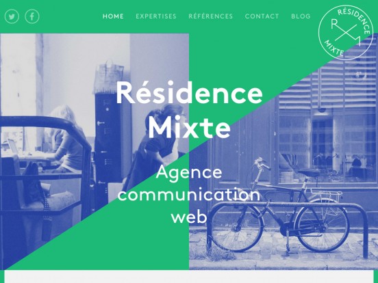 Résidence Mixte – Agence communication web