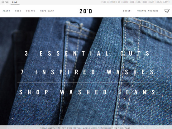 20Jeans x DSTLD | Premium Men's Jeans from $25