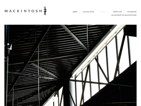 MACKINTOSH マッキントッシュ 英国を代表するアウターウェアブランド　公式ウェブサイト | MACKINTOSH