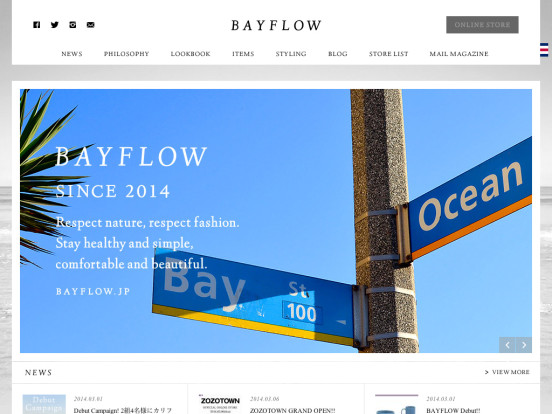 BAYFLOW [ベイフロー] 公式サイト