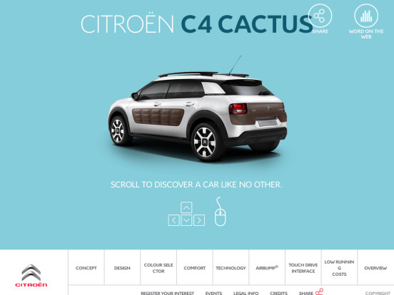 New Citroën C4 Cactus | Discover the New Citroën C4 Cactus 2014