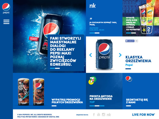 Pepsi / Live for now – www.pepsi.pl