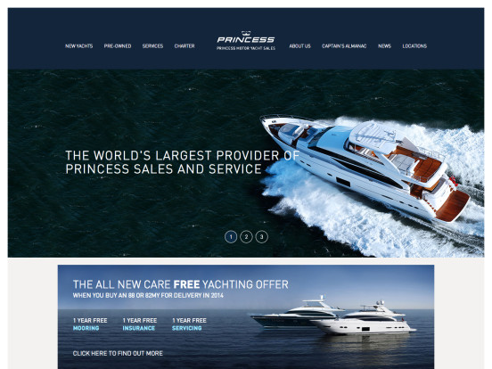 Home | Princess Motor Yacht Sales
