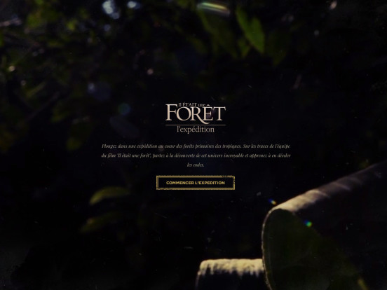 Il était une forêt - l'Expédition. Partez avec Luc Jacquet et l'équipe du film Il était une forêt.