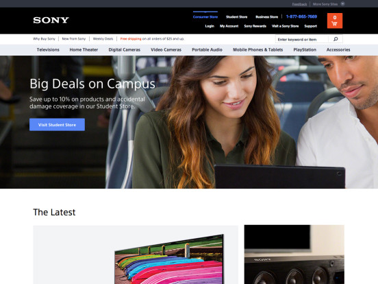 Sony Official Store – Camera, TV, Audio, 4K, PS4, Home Theater and more – Sony US