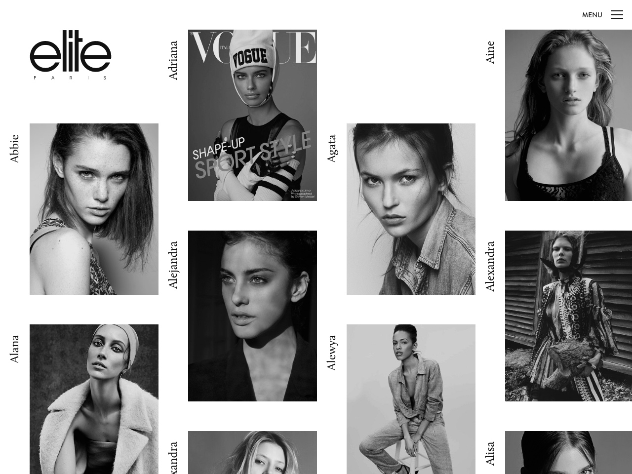 Mainboard – Women – Elite Model Management Paris