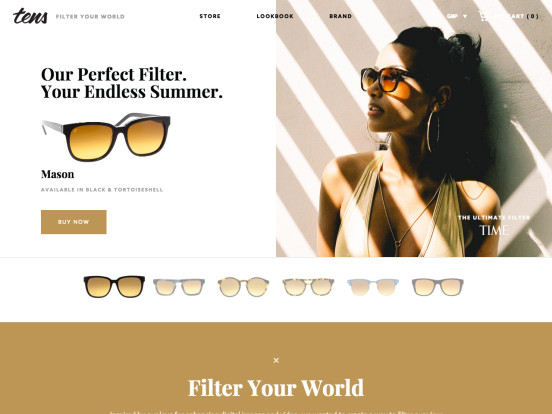 Tens Sunglasses: Filter Your World