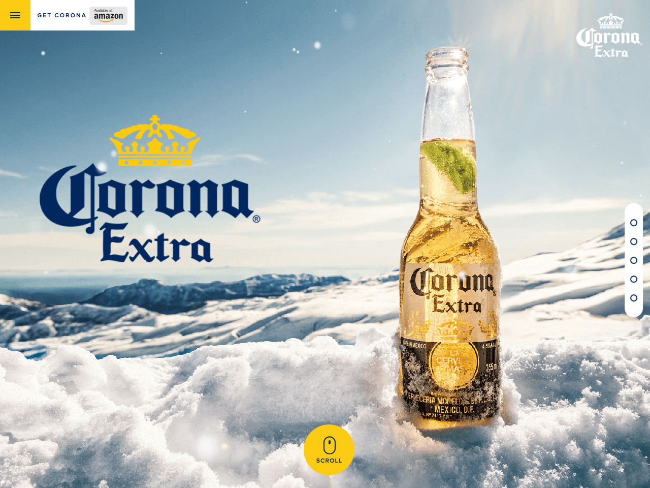 Corona Extra – コロナ・エキストラ / コロナビール公式サイト