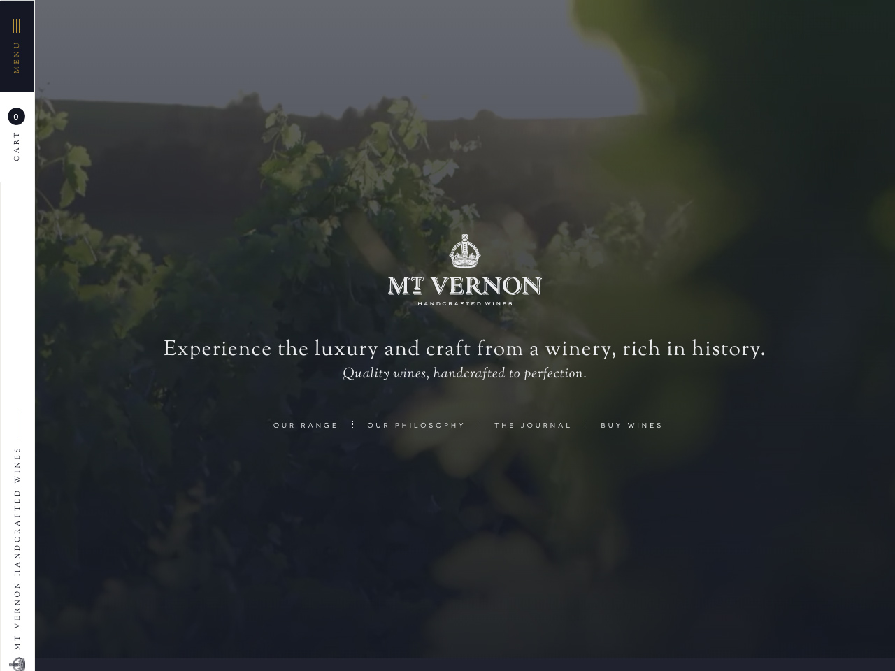 Mt. Vernon | Handcrafted Wines