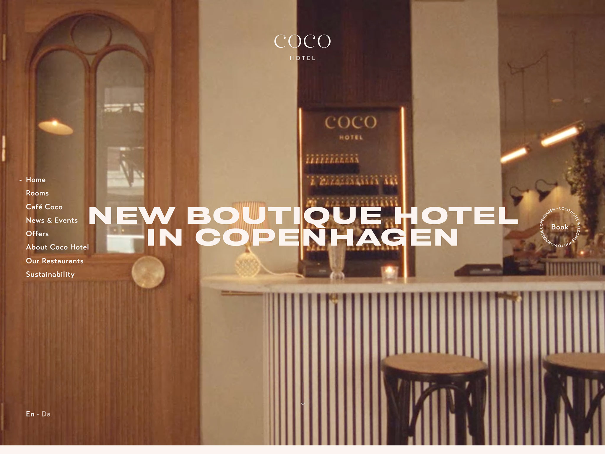 Cafe Coco – Enjoy fresh, organic coffee or a light meal in a chic getaway – Coco Hotel