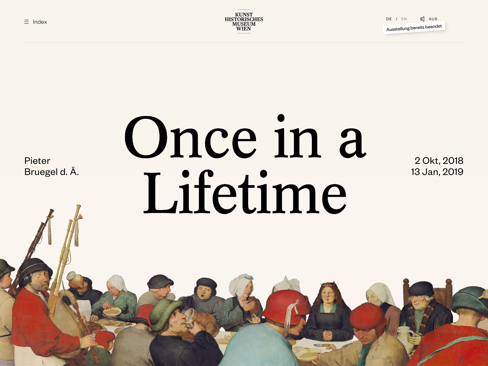 Bruegel – Once In A Lifetime