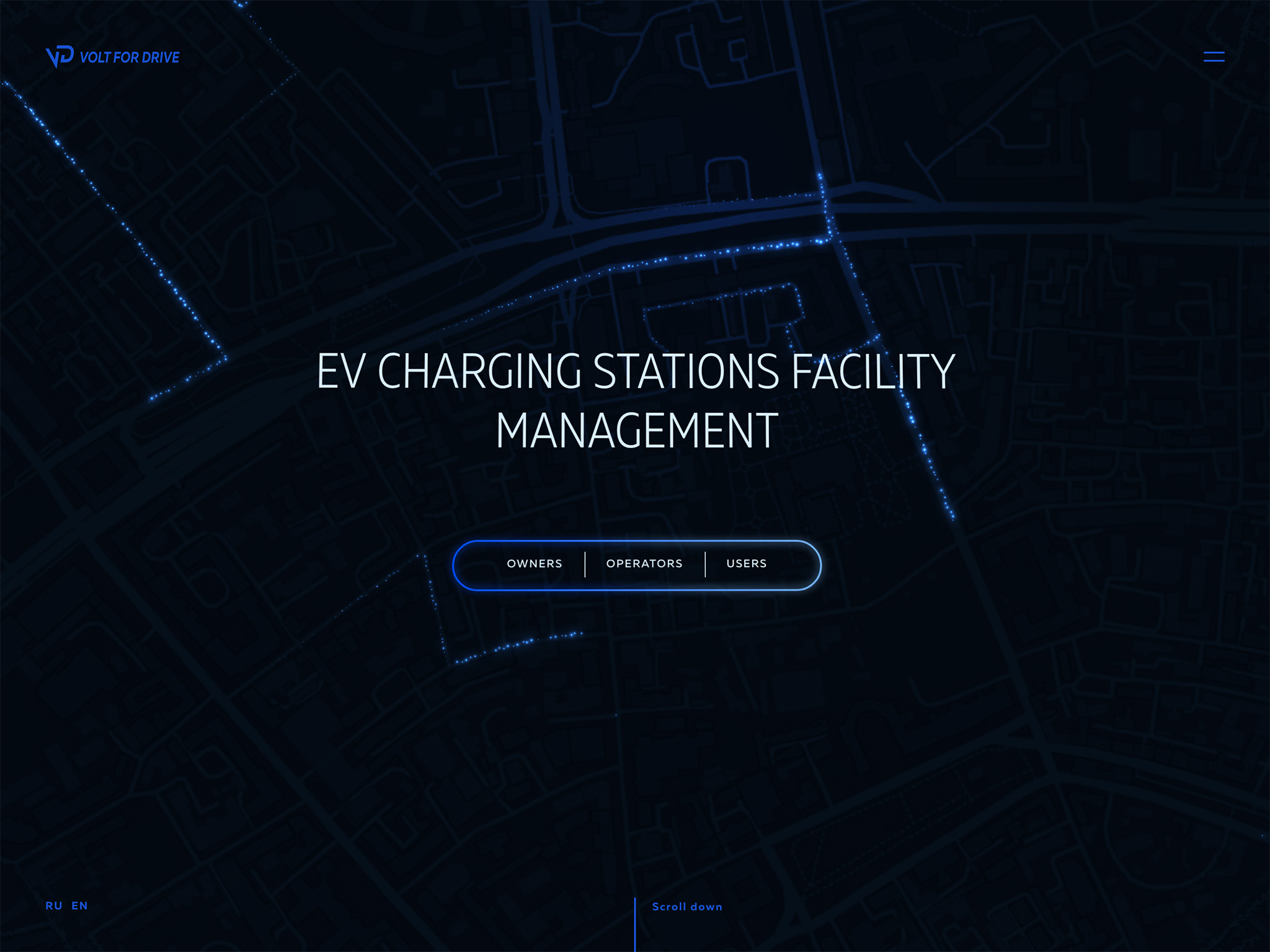 Volt for Drive — EV Charging stations facility management