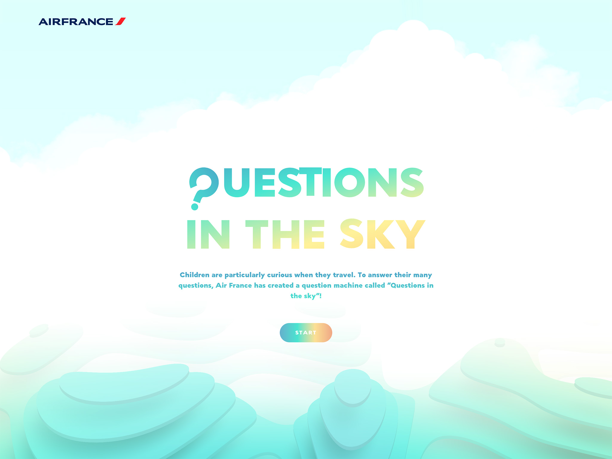 Questions in the Sky by Air France