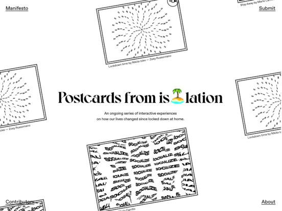 Postcards from Isolation