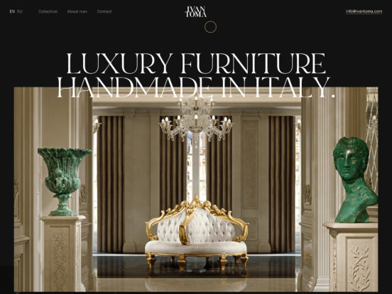 Ivan Toma – Exquisite Handmade Italian Furniture