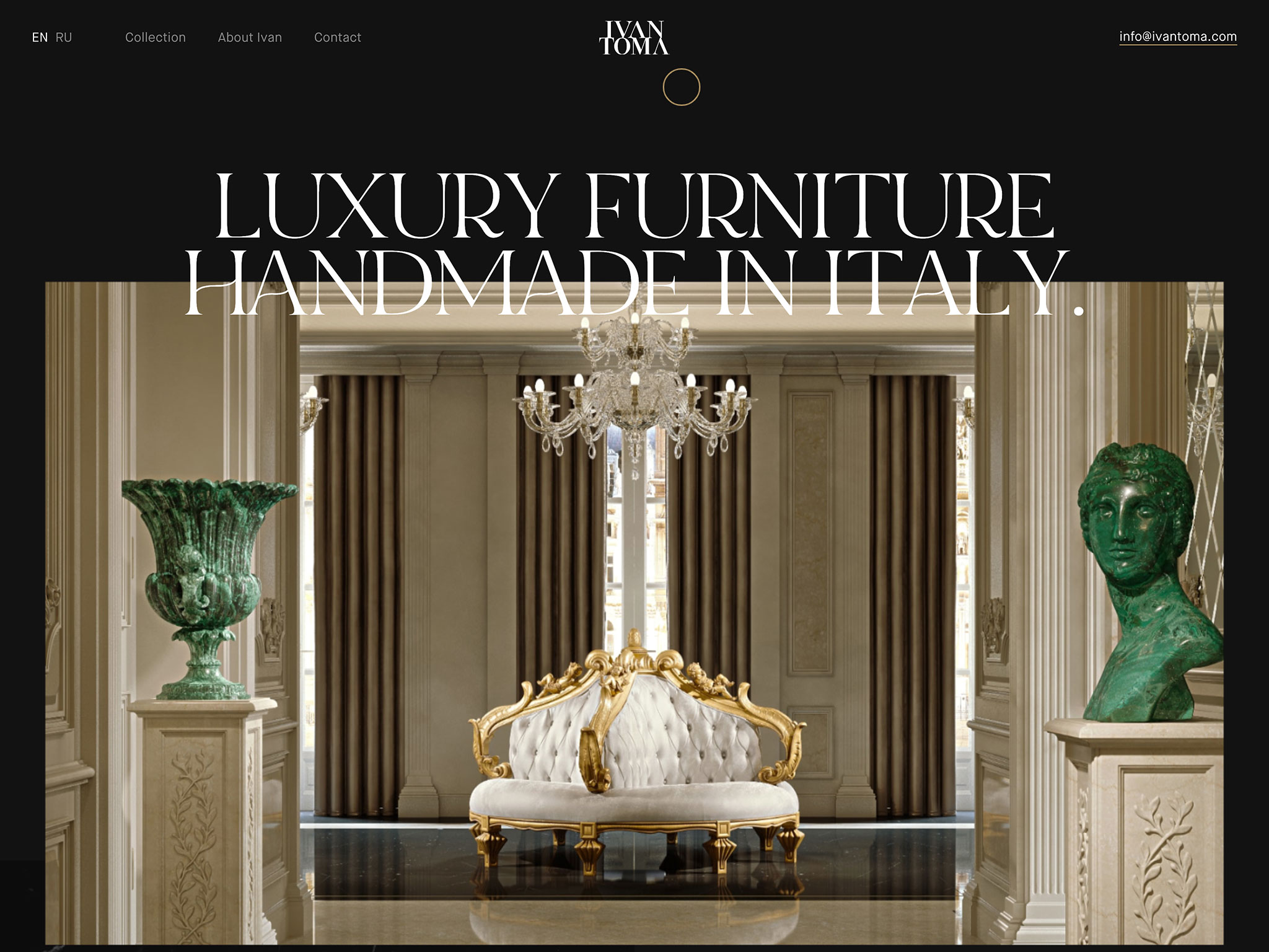 Ivan Toma – Exquisite Handmade Italian Furniture