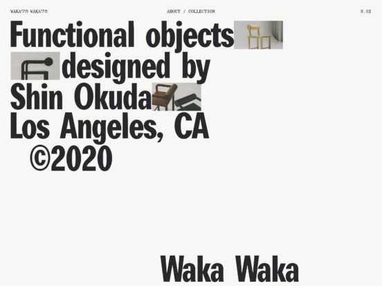 Waka Waka, Collection N.02
