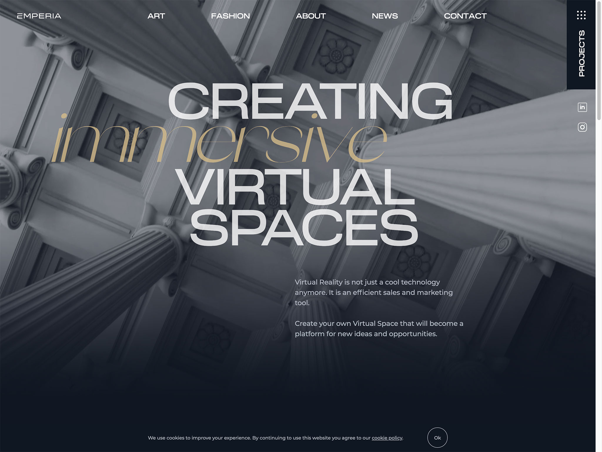 Creating virtual experiences for Art & Fashion – Emperia
