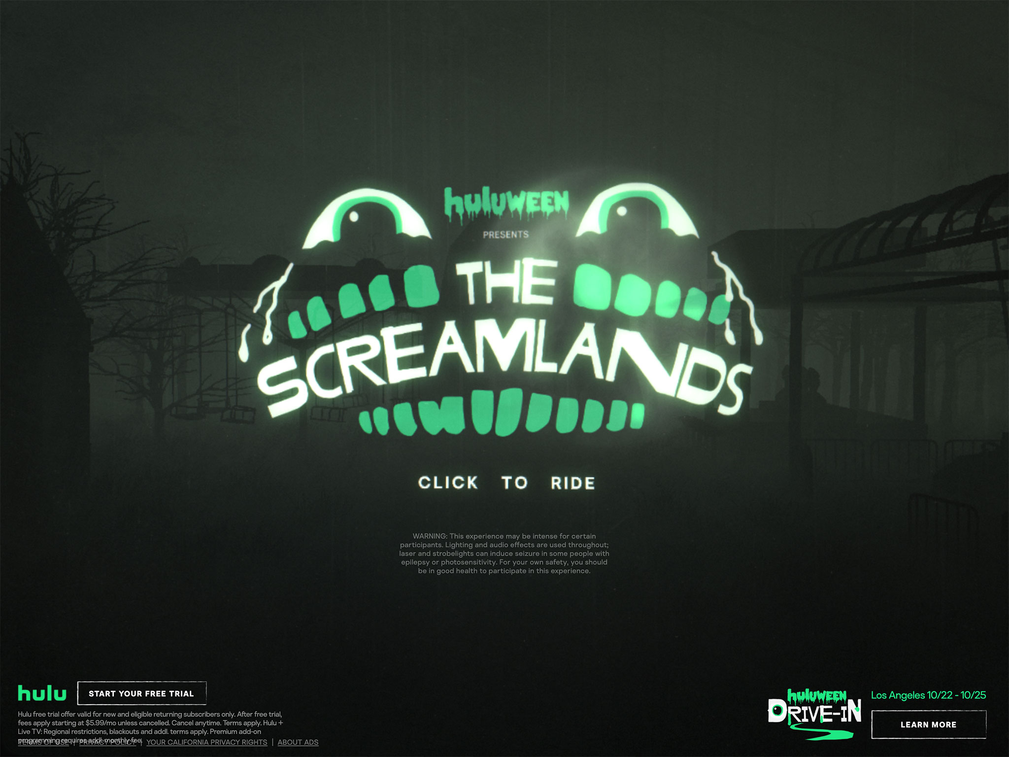 Huluween – The Screamlands