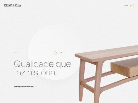 Prima Linea – Qualidade que faz história, móveis para a vida.