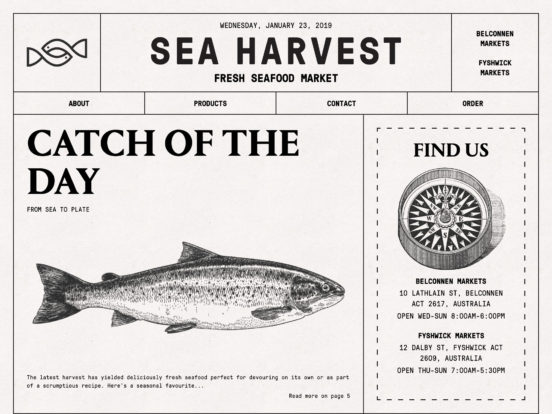 Sea Harvest | Fresh Seafood Market | Canberra